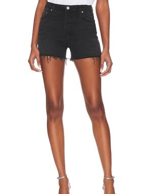 GRLFRND Helena High Rise Cutoff Denim Shorts Sunset Cliffs 25 NWT